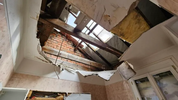 Expertise fissure traversante maison Béthune Pas-de-Calais 62