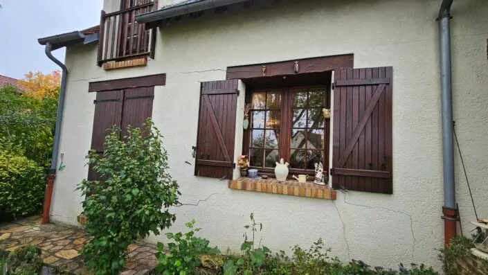 fissures obliques sécheresse maison Vendée