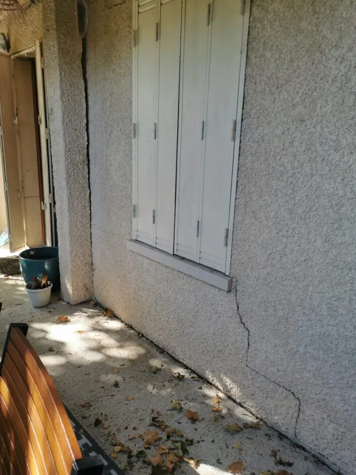 fissure oblique sécheresse grave fenêtre Vienne 86