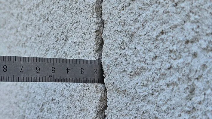 Expertise fissure traversante sécheresse Compiègne 60 Oise